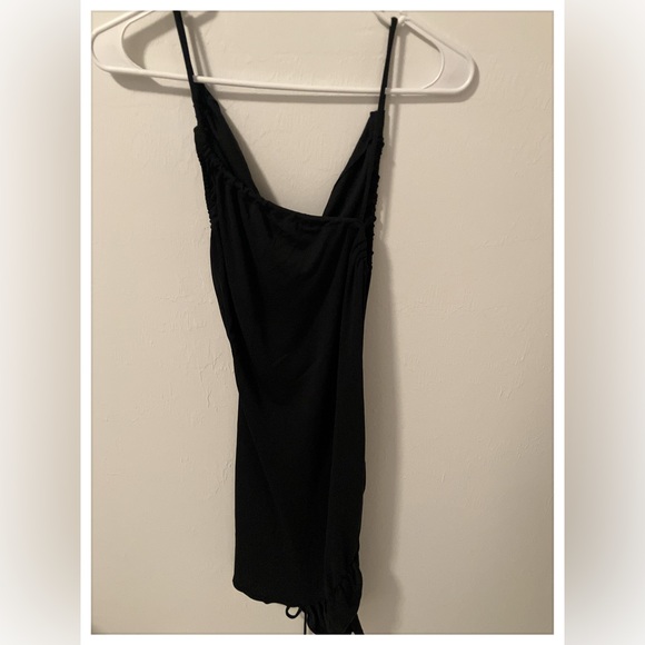 Side Ruched Mini Dress - Picture 6 of 8